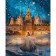 Paint by numbers Strateg PREMIUM A fairy tale palace size 40x50 cm (GS439)