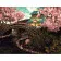 Paint by numbers Strateg PREMIUM Sakura over the bridge size 40x50 cm (GS452)