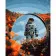 Paint by numbers Strateg PREMIUM Astronaut in reflection size 40x50 cm (GS499)