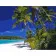 Paint by numbers Strateg PREMIUM Beach in the Maldives size 40x50 cm (GS521)