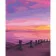 Paint by number Strateg PREMIUM Pink sunset size 40x50 cm (GS601)