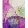 Paint by number Strateg PREMIUM Transparent leaves size 40x50 cm (GS606)