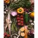 Paint by number Strateg PREMIUM Healthy food size 40x50 cm (GS609)