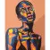 Paint by number Strateg PREMIUM Pop art girl size 40x50 cm (GS636)