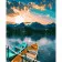 Paint by number Strateg PREMIUM Harbor with boats size 40x50 cm (GS697)