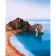 Paint by number Strateg PREMIUM Durdle Door Rock size 40x50 cm (GS711)