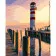 Paint by number Strateg PREMIUM Lighthouse on Lake Neusiedl size 40x50 cm (GS725)