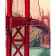 Paint by number Strateg PREMIUM The majestic bridge with varnish size 40x50 cm (GS797)