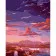 Paint by number Strateg PREMIUM Pink sky with varnish size 40x50 cm (GS860)