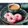 Paint by numbers Strateg PREMIUM Coffee with donuts size 40x50 cm (GS870)