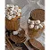 Paint by numbers Strateg PREMIUM Cocoa with marshmallows size 40x50 cm (GS881)