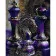 Paint by numbers Strateg PREMIUM Purple chess size 40x50 cm (GS900)