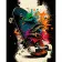 Paint by numbers Strateg PREMIUM Paints on a skate size 40x50 cm (GS912)