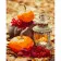 Paint by numbers Strateg PREMIUM Pumpkins and a flashlight size 40x50 cm (GS980)