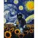 Paint by numbers Strateg PREMIUM Sunflower field size 40x50 cm (GS986)