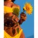 Paint by numbers Strateg PREMIUM A girl with a sunflower size 40x50 cm (GS988)