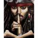 Paint by numbers Strateg PREMIUM Captain Jack Sparrow size 40x50 cm (GS991)