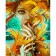 Paint by numbers Strateg PREMIUM Goldfish size 40x50 cm (GS995)