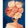 Paint by numbers Strateg PREMIUM Blooming hairstyle size 40x50 cm (GS998)