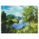 Diamond mosaic Premium HA0011 "Green colors of the landscape", 50x60 cm