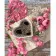 Paint by numbers Strateg PREMIUM Coffee in roses size 40x50 cm (HH006)