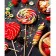 Paint by numbers Strateg PREMIUM Colored lollipops size 40x50 cm (HH027)