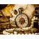 Картина за номерами Strateg ПРЕМІУМ Старинний годинник розміром 40х50 см (HH088)