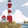 Paint by number Strateg Lighthouse in a landscape size 20x20 cm (HH5679)