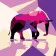Картина за номерами Strateg Слон в абстракції розміром 20х20 см (HH7042)