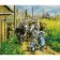 Diamond mosaic Premium HX090 "Merry Shepherds", 30x40 cm