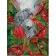 Diamond mosaic Premium HX164 "Exotic parrots", 30x40 cm