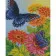 Diamond mosaic Premium HX393 "Gerbera and butterflies", 30x40 cm