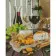 Diamond painting Strateg PREMIUM Wine and cheese size 30х40 sm (HX503)