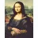  Diamond mosaic Strateg PREMIUM Leonardo da Vinci Mona Lisa without a subframe 30x40 cm (JSDF70887)