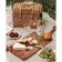 Paint by number Strateg PREMIUM Picnic with wine with varnish size 40х50 cm VA-3667