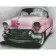 Diamond mosaic Strateg PREMIUM Pink car size 30х40 cm HX422