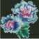 Алмазная мозаика Strateg ПРЕМИУМ Неоновые цветы размером 30х30 см CA-0062