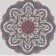 Diamond mosaic Strateg PREMIUM Mandala 2 size 30х30 cm CA-0065
