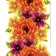 Diamond mosaic Strateg PREMIUM Floral ornament 40x50 cm (SK86008)