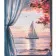 Diamond mosaic Strateg PREMIUM Sea dream size 40x50 cm (SK88282)