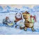 Paint by number Premium Exclusive SS-3681 "Family with gifts", 30x40 cm