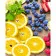 Paint by numbers Strateg PREMIUM Fruit platter with varnish size 30х40 sm (SS-6499)