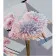 Paint by numbers Strateg PREMIUM Flowers in mirrors size 30x40 cm (SS-6514)