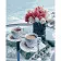 Paint by numbers Strateg PREMIUM Breakfast by the sea with varnish size 30х40 sm (SS-6599)