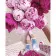 Paint by numbers Strateg PREMIUM Bouquet in hands with varnish size 30х40 sm (SS-6609)