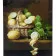 Paint by numbers Strateg PREMIUM A basket of lemons size 30x40 cm (SS-6640)