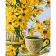 Paint by number Strateg PREMIUM Meadow flowers with varnish and level 30x40 cm (SS1051)