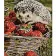 Paint by numbers Strateg PREMIUM Basket of joy size 30x40 cm (SS1188)