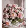 Paint by numbers Strateg PREMIUM Bouquet of peonies 30x40 cm (SS1195)