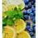 Paint by numbers Strateg PREMIUM Citrus-berry fantasy size 30x40 cm (SS6635)